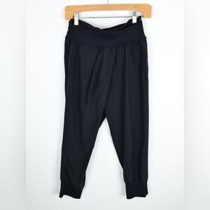 Lululemon‎ Dance to Yoga Harem Crossover Crop Pant Black Size 8